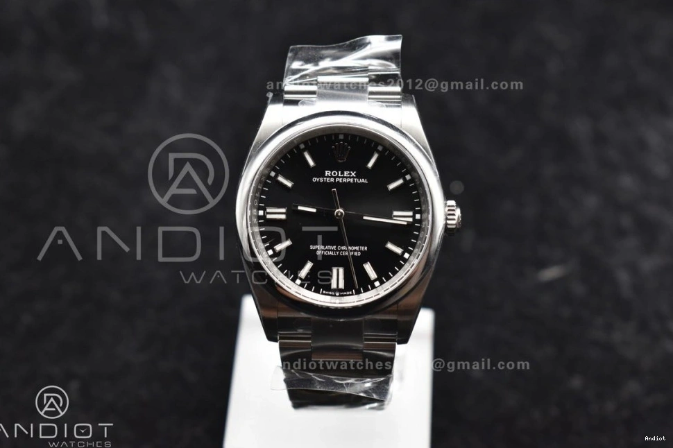 Clean Edition Best Oyster Silver VR3230 1:1 904L Black Steel 126000 36mm Perpetual 0427